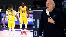 ‘Tell LeBron James and Anthony Davis to play more defense’: When Gregg Popovich took a jibe at the Lakers duo via Danny Green