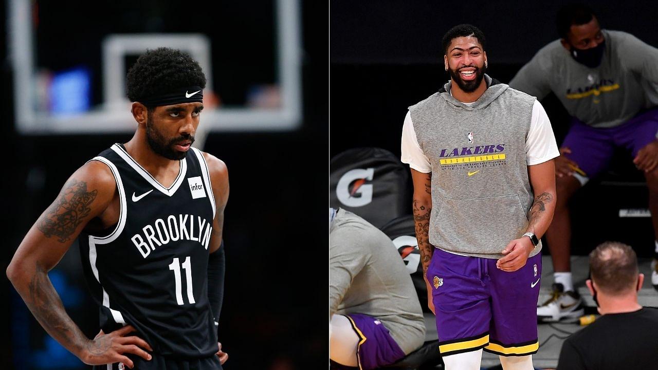 'His ability to dribble, shoot, three pointers, mid range': LeBron James reveals whether Lakers' Anthony Davis is better than Kyrie Irving