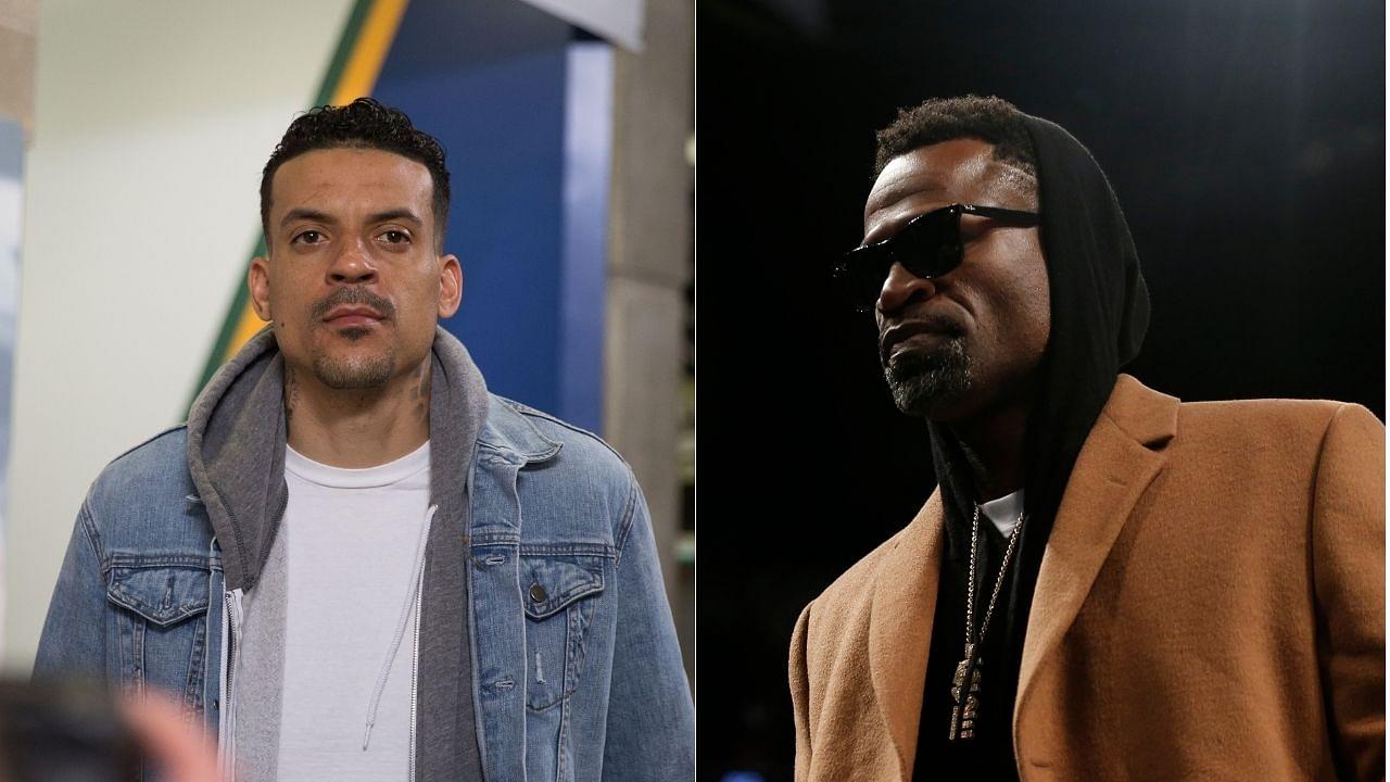 "They want you to check on your kids you left over there": Matt Barnes hilariously roasts co-host Stephen Jackson on 'All the Smoke' podcast