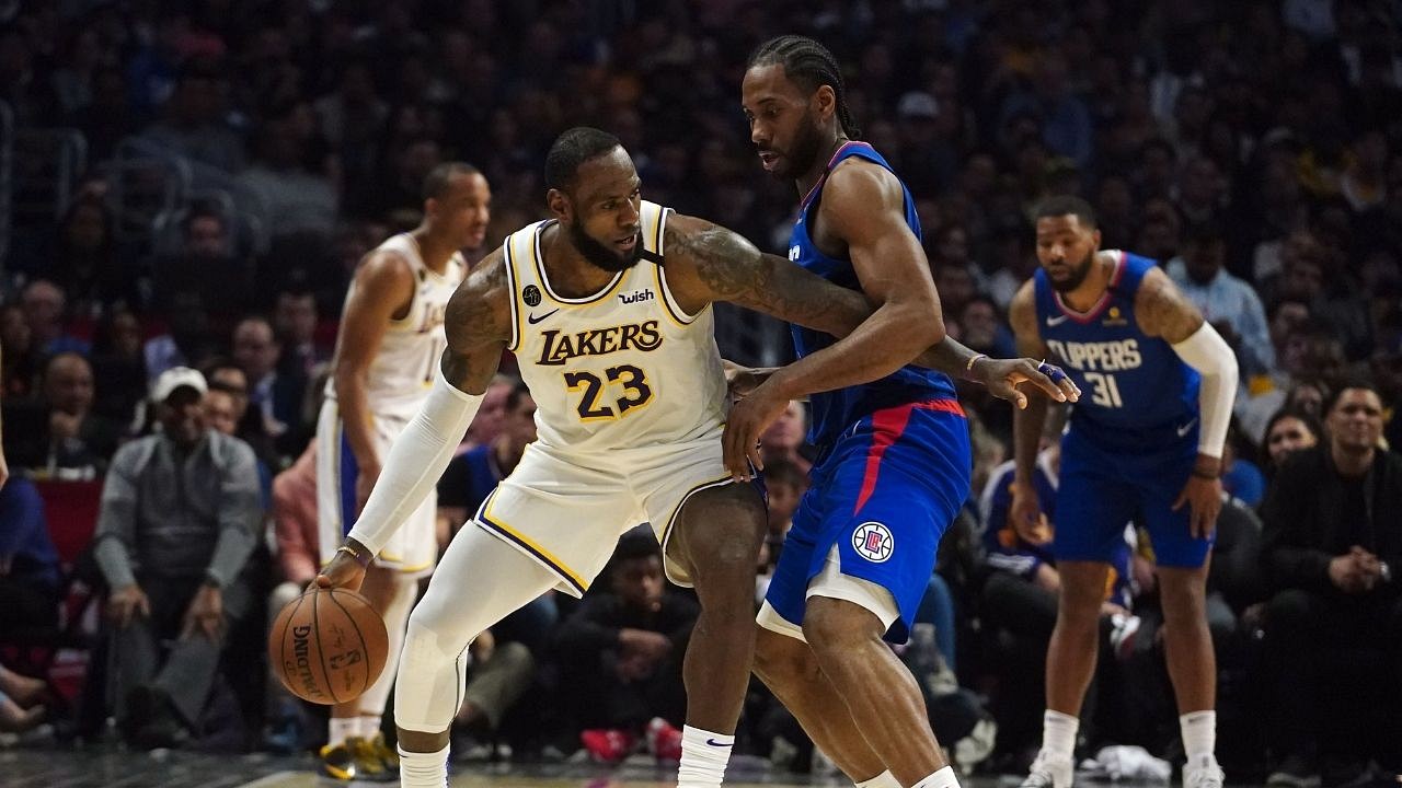 lebron kawhi lakers