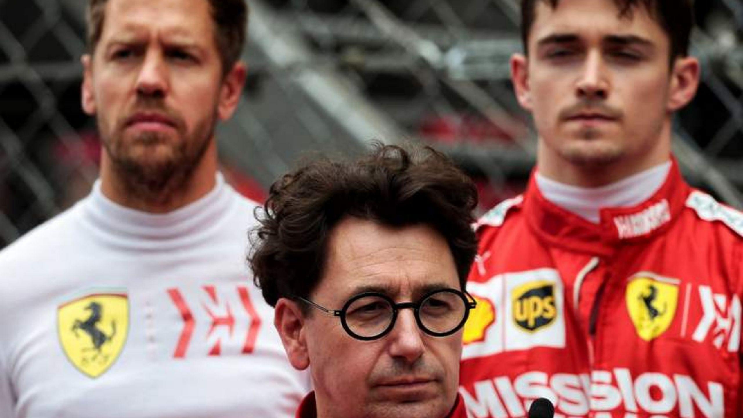 "Arrivabene really has a big heart” - Sebastian Vettel and Mattia Binotto did not get along too well at Ferrari, and unsurprisingly, the former has ignored the latter in his list of people who mattered during his Ferrari stint.