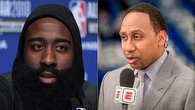 James Harden (Left) and Stephen A Smith (Right)