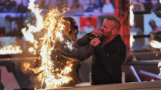 Randy Orton burns “The Fiend” Bray Wyatt to win Firefly Inferno Match at WWE TLC