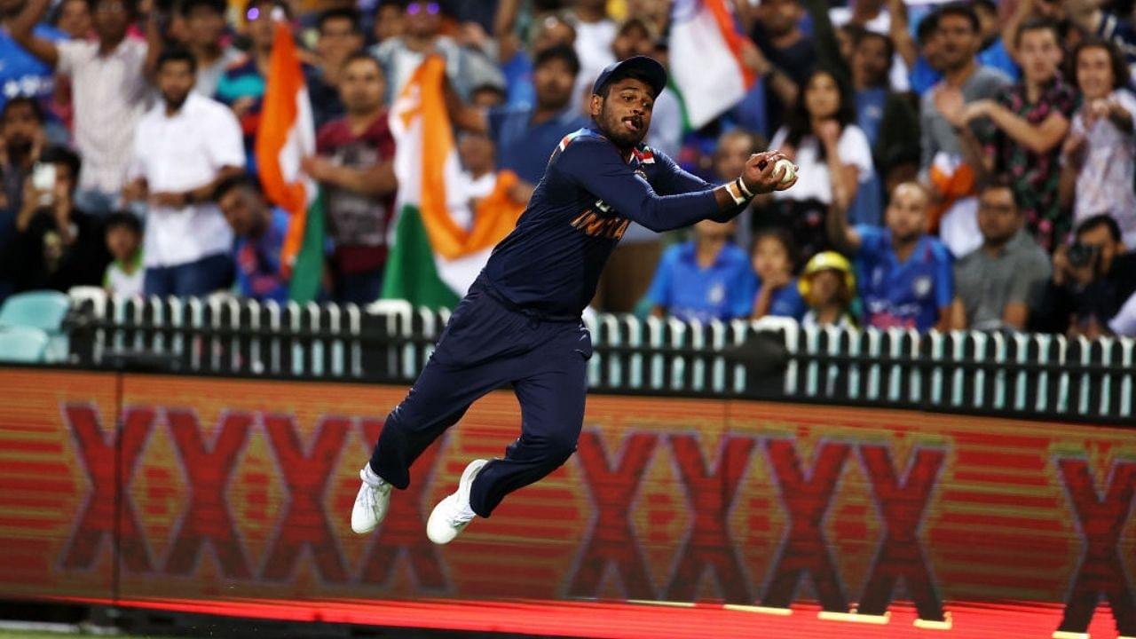 Sanju Samson fielding: Watch Indian batsman's magnificent fielding effort saves four runs for India in Sydney T20I