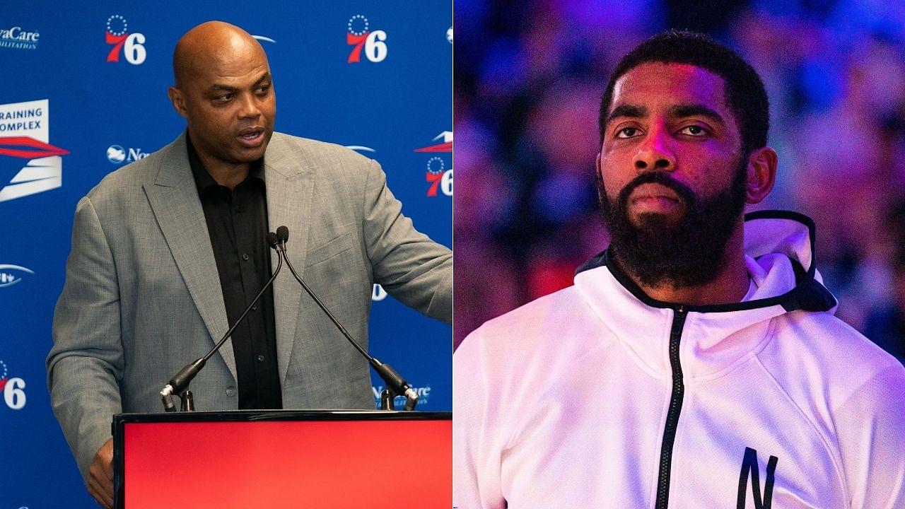 "Half man, half-a-season!": Charles Barkley takes a shot at Kyrie Irving ahead of broadcasting the Wizards-Nets game on TNT