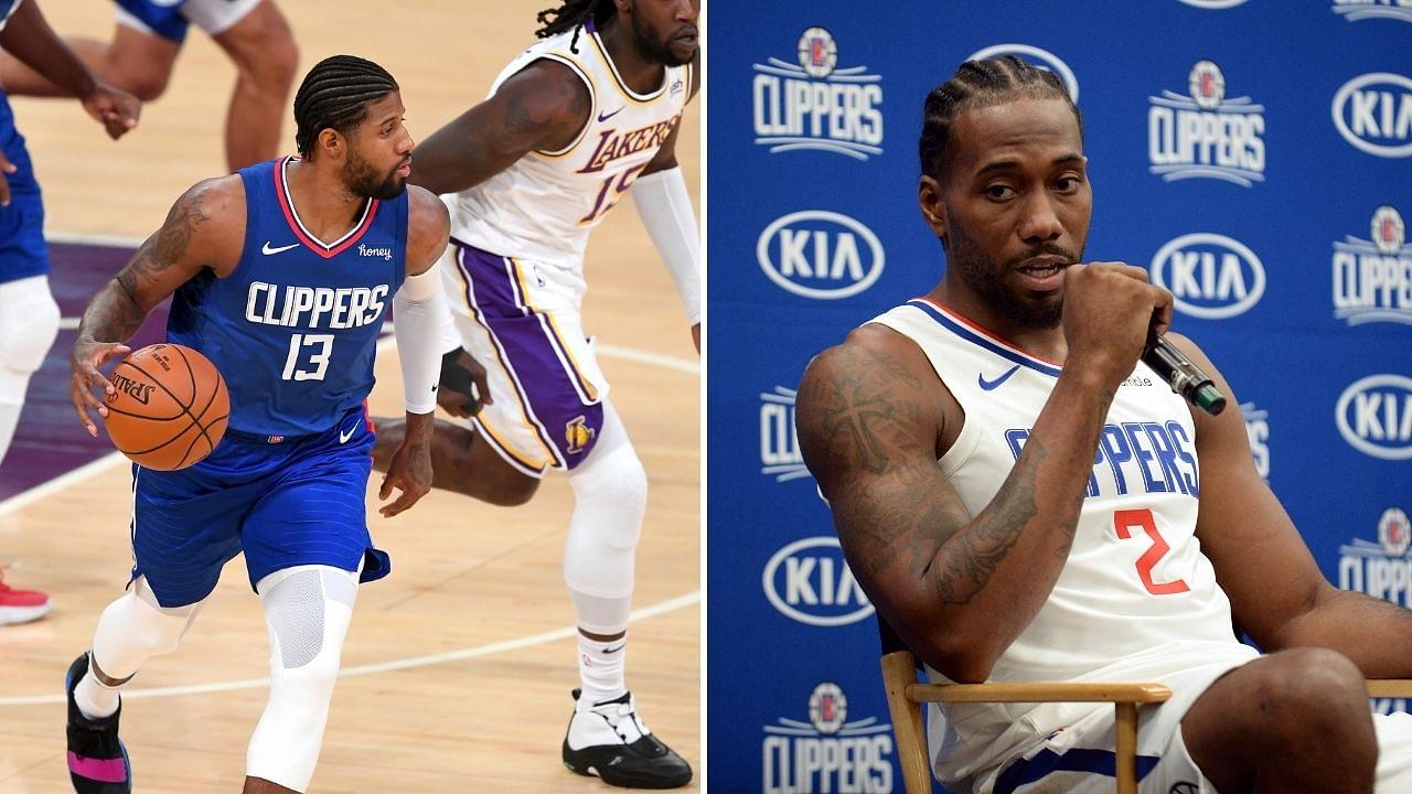 “Last year Paul George was missing shots and still communicating”: Kawhi Leonard comments on Clippers star’s playoff woes