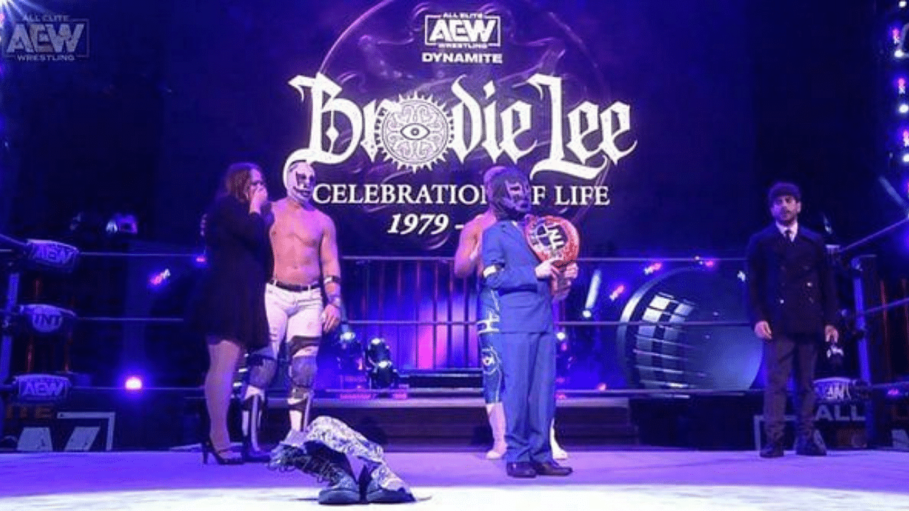 Brodie Lee Jr. declared TNT Champion for life on AEW Dynamite