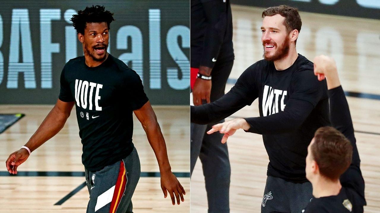 “I’m going to hunt you down and beat you up”: Jimmy Butler hilariously threatened Goran Dragic into re-signing with the Miami Heat