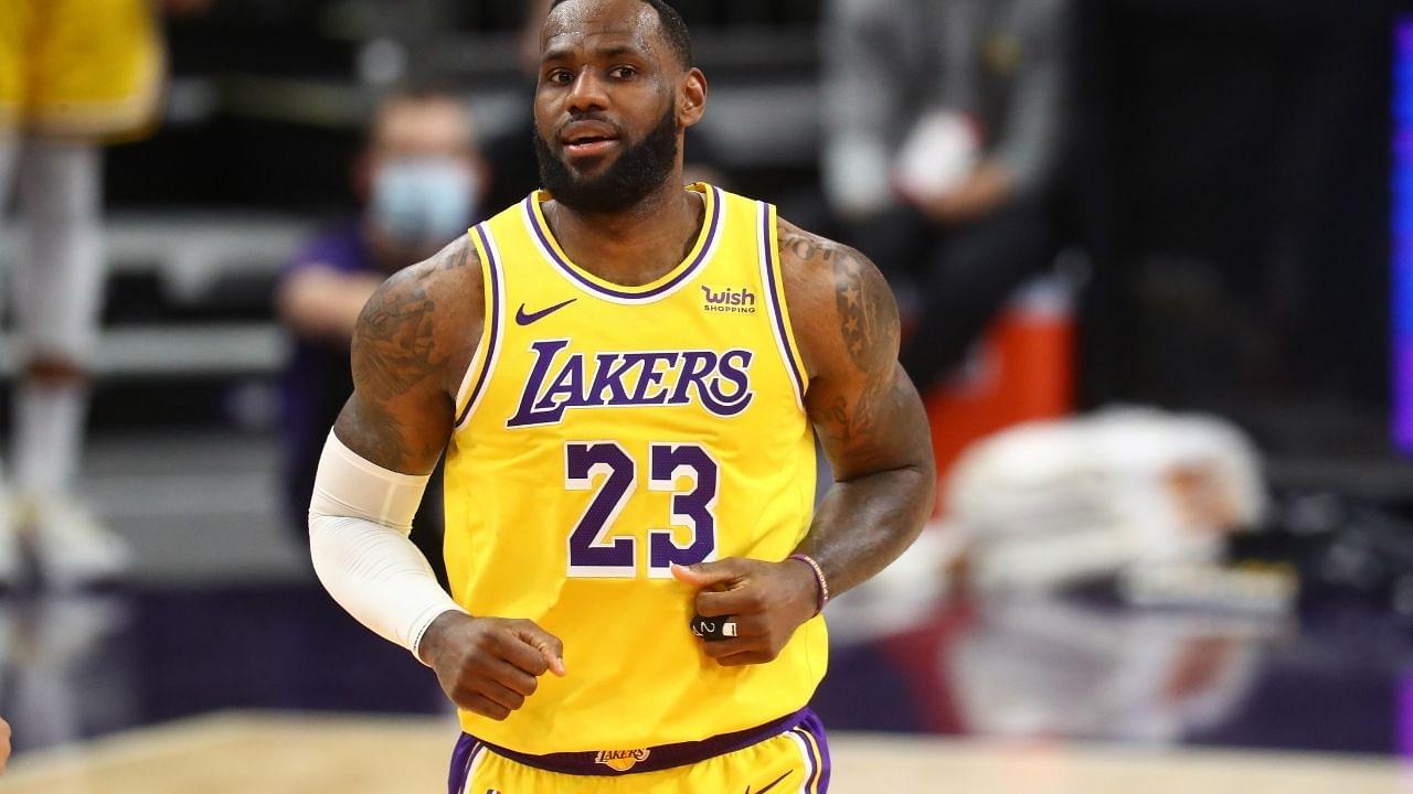 'LeBron James is an Illuminati wizard conjuring demons' - Lakers star's chalk routine is a magic ritual according to right wing conspiracists