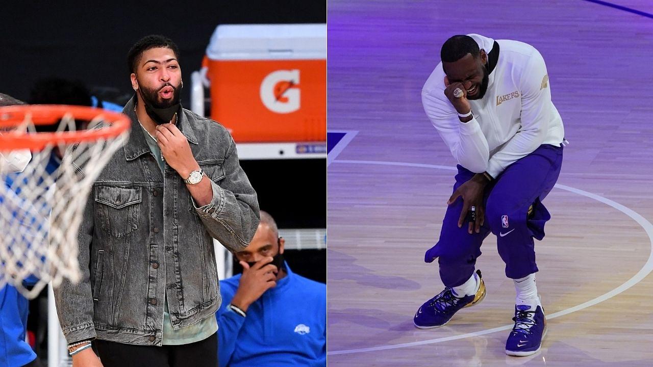 "We've got to get creative with LeBron James' birthday celebrations": Anthony Davis reveals plans for Lakers star's 36th birthday