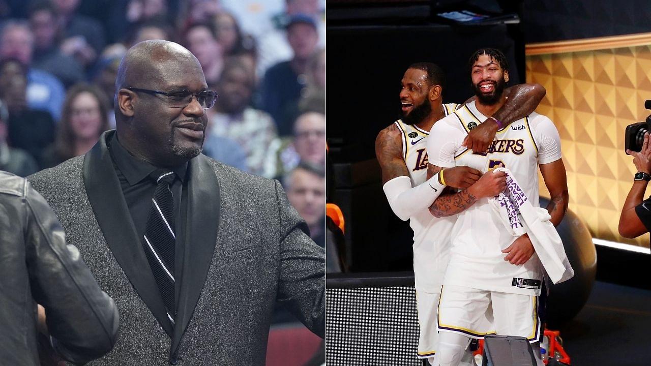 'LeBron James and Anthony Davis are not Shaquille O'Neal and Kobe Bryant': Shaq responds to comparisons between Lakers' duos