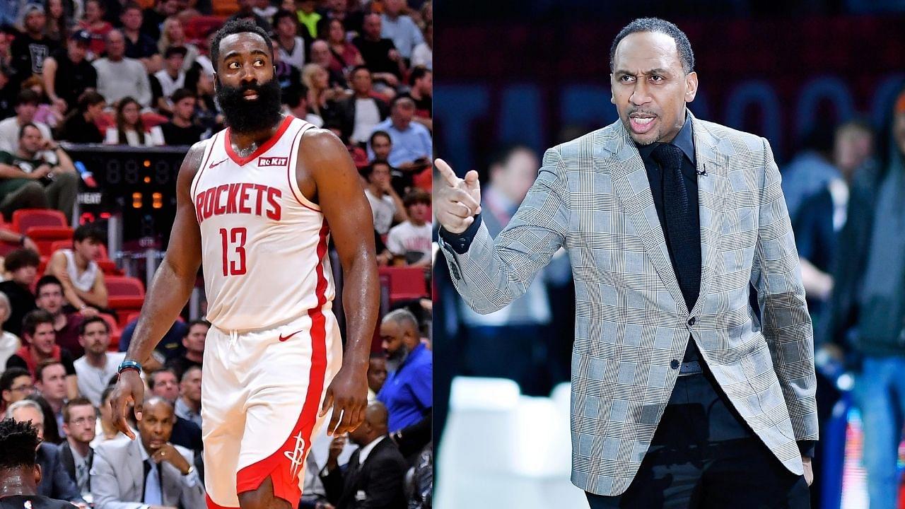 ‘Nets will be worse with James Harden? You need to be arrested’: Stephen A Smith rips Max Kellerman apart for demeaning Rockets star