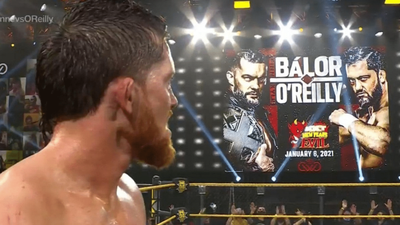 Finn Balor Vs Kyle Oreilly Set For The Nxt Championship At New Years Evil The Sportsrush