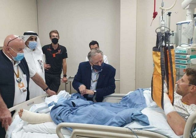 "I wanted him to speak with his wife"- Jean Todt reveals what happened when he went to see Romain Grosjean