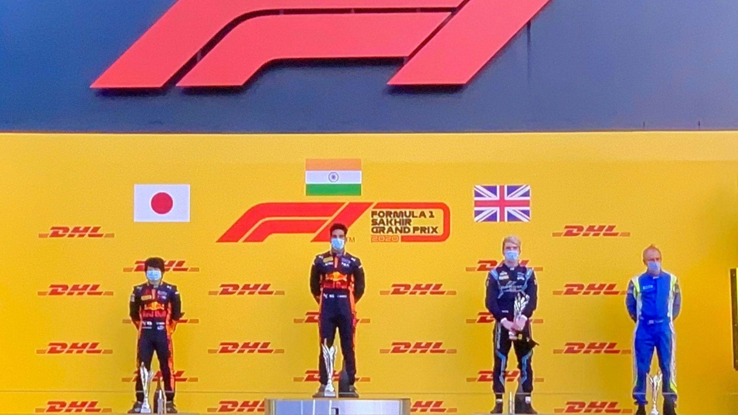 WATCH: Goosebumps as Indian National Anthem is played after Jehan Daruvala wins the F2 season finale at Bahrain