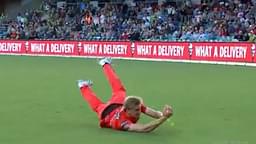 Will Sutherland catch today: Renegades pacer grabs sensational catch to dismiss Callum Ferguson in BBL 10