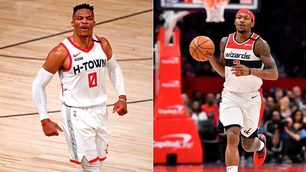 'Russell Westbrook is a walking triple-double': Bradley Beal effusive in his praise of new Wizards teammate