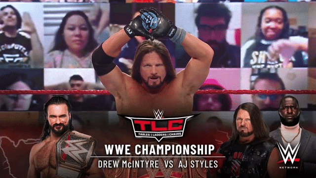 AJ Styles books WWE Championship Match vs Drew McIntyre at WWE TLC