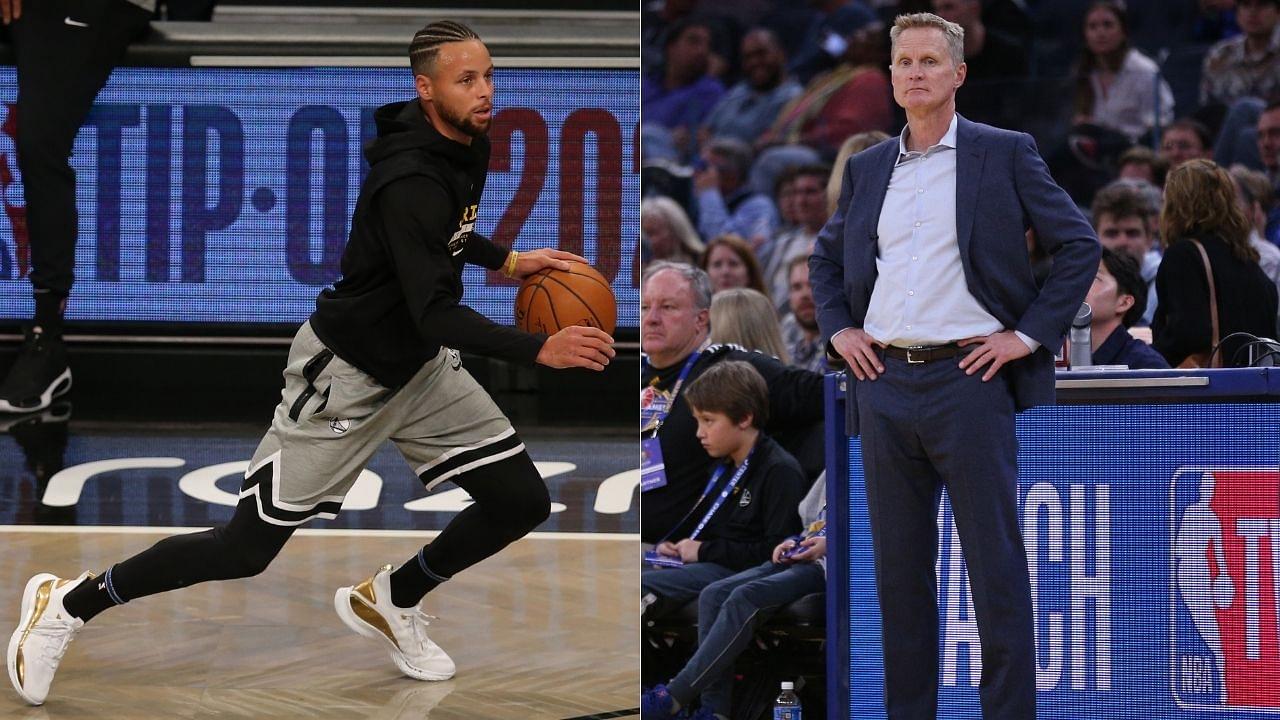 'It's probably a Guinness world record': Warriors coach Steve Kerr was in disbelief as Steph Curry hit 105 straight corner 3-pointers in practice