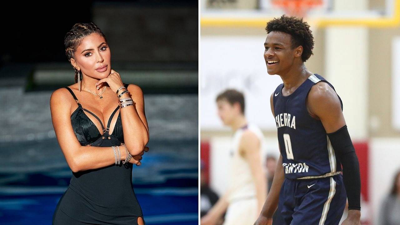 "Y'all are just childish": LeBron James' son Bronny James lashes out at fans trolling him for 'thirsting after' Larsa Pippen on Instagram story