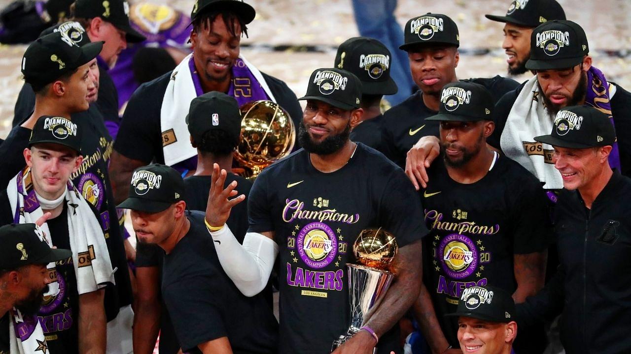 Lakers Ring Ceremony 2020 : What time do LeBron James and his teammates get the NBA Championship Rings tonight?