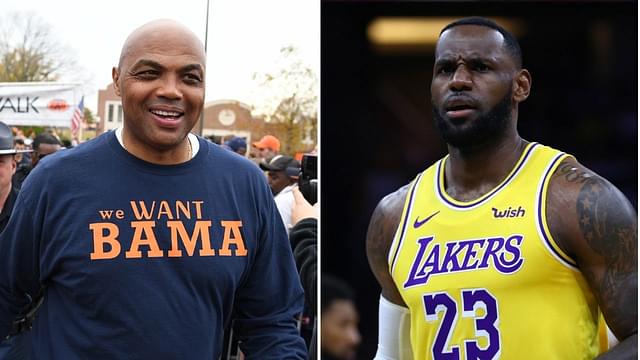'I don't know where LeBron James be getting his hair': Charles Barkley hilariously roasts Lakers star for hair implants before ring ceremony