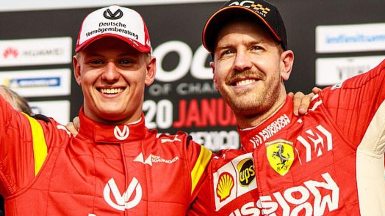 "I'm happy to help, but I think it's very important for him to find his own path"- Sebastian Vettel on Mick Schumacher