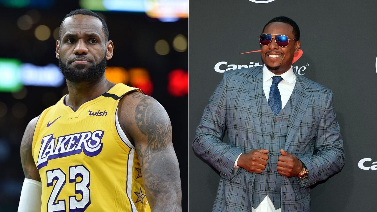 'When Lebron James is the best player why is he not the best point guard?': Paul Pierce questions conventional wisdom regarding Lakers star