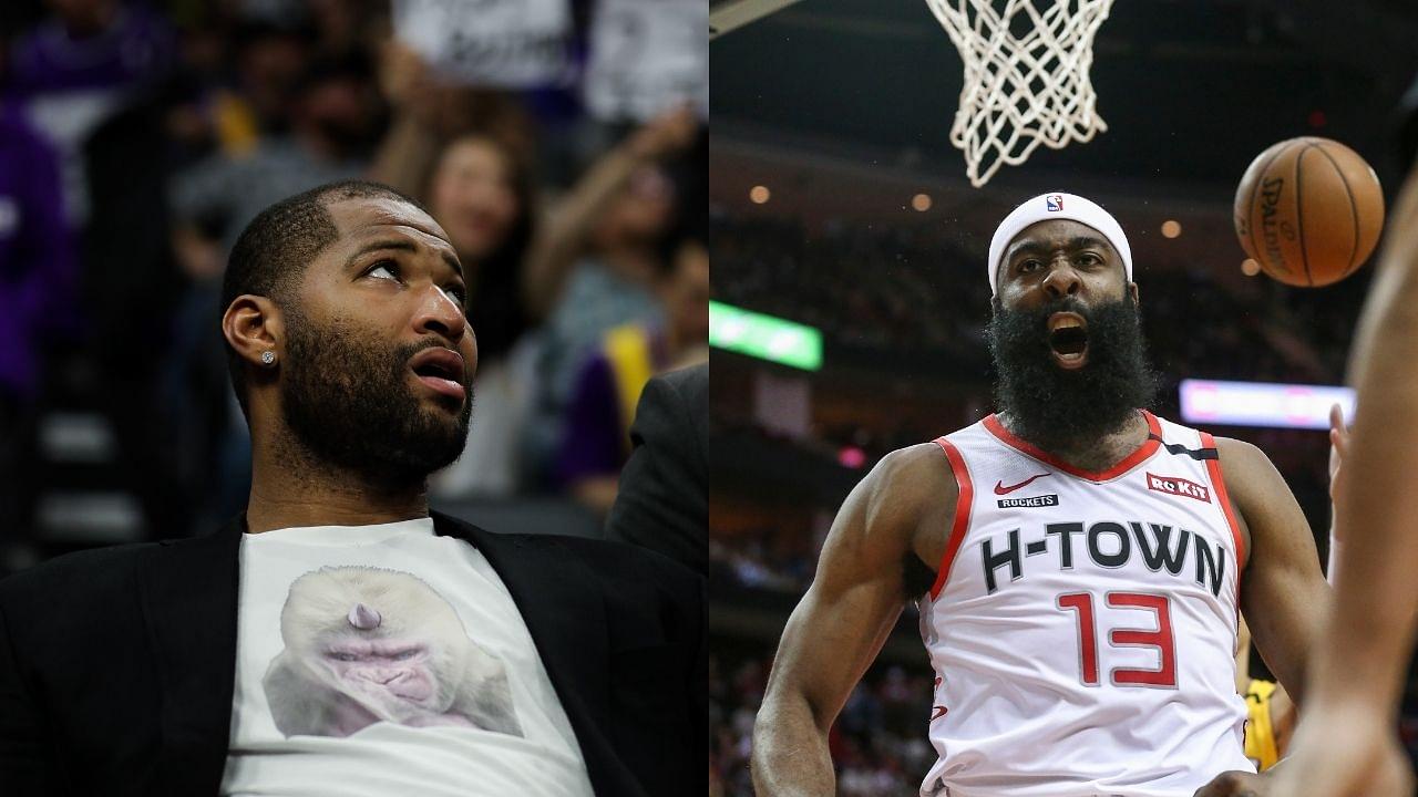 "I think it was a good showing for whoever's watching": DeMarcus Cousins makes recruiting pitch to keep Rockets star James Harden