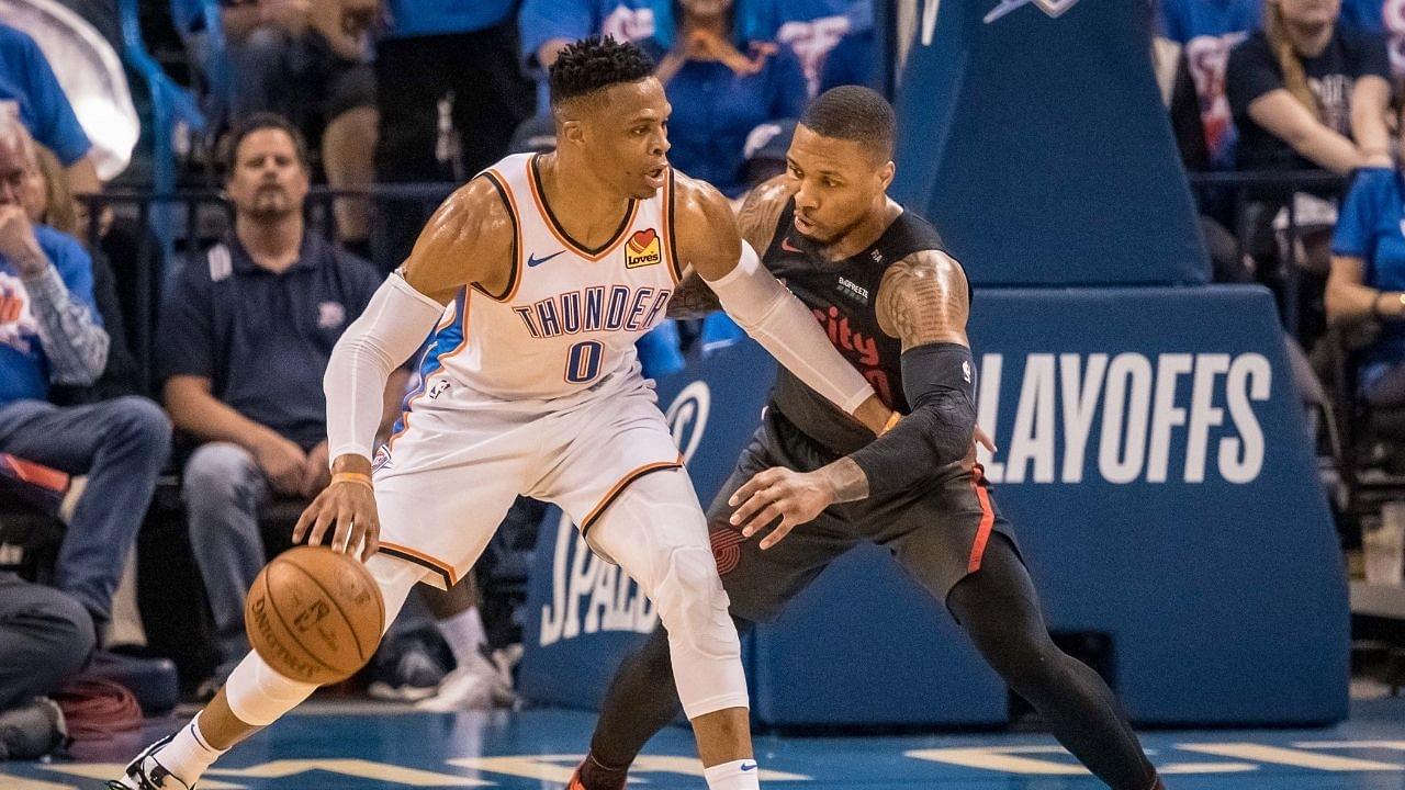 "Russell Westbrook is my arch nemesis, we have a go at each other": Damian Lillard calls Wizards star the arch nemesis of his NBA career