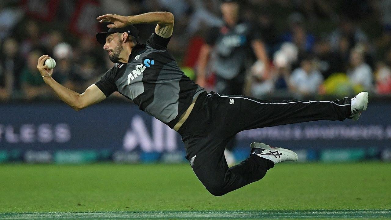 Daryl Mitchell catch: Watch New Zealand player grabs superlative catch to dismiss Haider Ali in Napier T20I