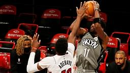 “Kyrie Irving is getting suspended”: NBA fans hilariously react to Brooklyn Net star giving his jersey to Heat big man Bam Adebayo