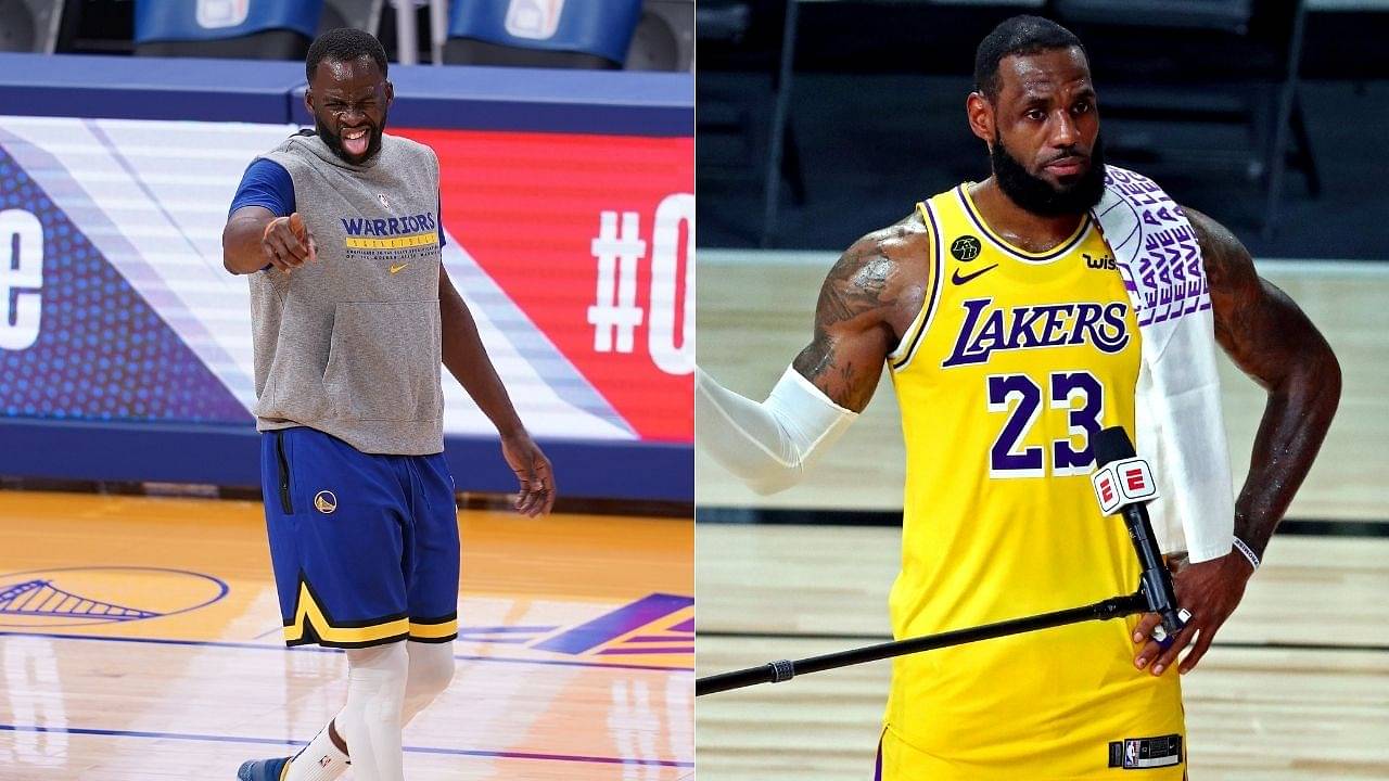 "LeBron James did not deserve that 1-game suspension!": Warriors' Draymond Green gives his take on the punishment doled to the King after the scuffle with Isaiah Stewart