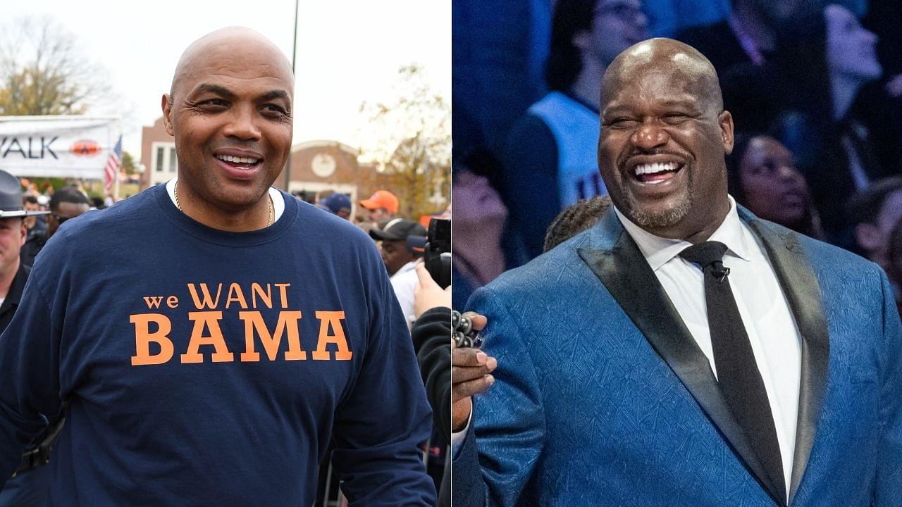 "I hate Shaq, but he loves me": Charles Barkley hilariously roasts Lakers legend Shaquille O'Neal on Inside the NBA set on MLK Day