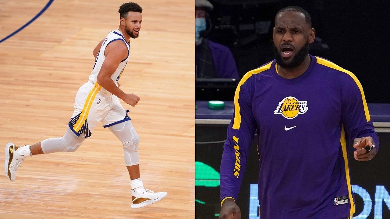 "If I'm overrated, what does that make LeBron James?": Warriors' Steph Curry explains why his success against Lakers star legitimizes their route to it