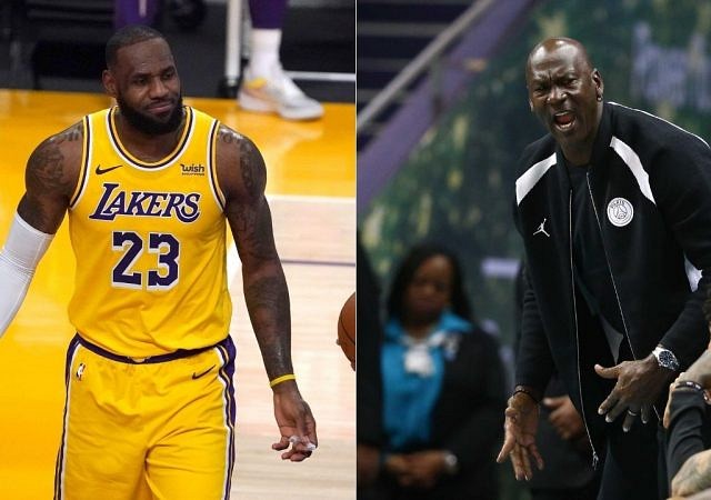 "Michael Jordan never faced a superteam like LeBron James": NBA fans react to James Harden trade, suggest that Lakers star will be the GOAT if they beat the Nets