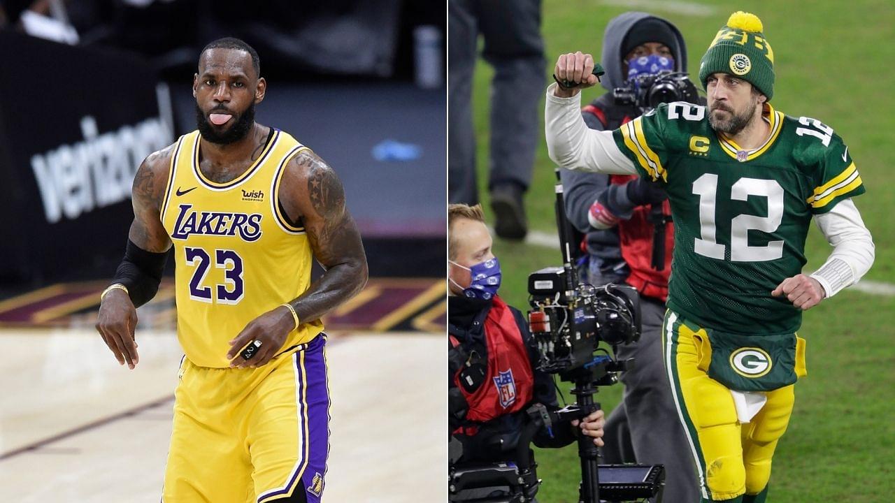 "Aaron Rodgers is LeBron James": Skip Bayless questionably compares Packers legend to Lakers star in the wake of James's 46 point outing against Cavs