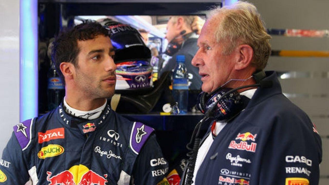 "Helmut has become a little softer in recent years"- Daniel Ricciardo on his former boss at Red Bull