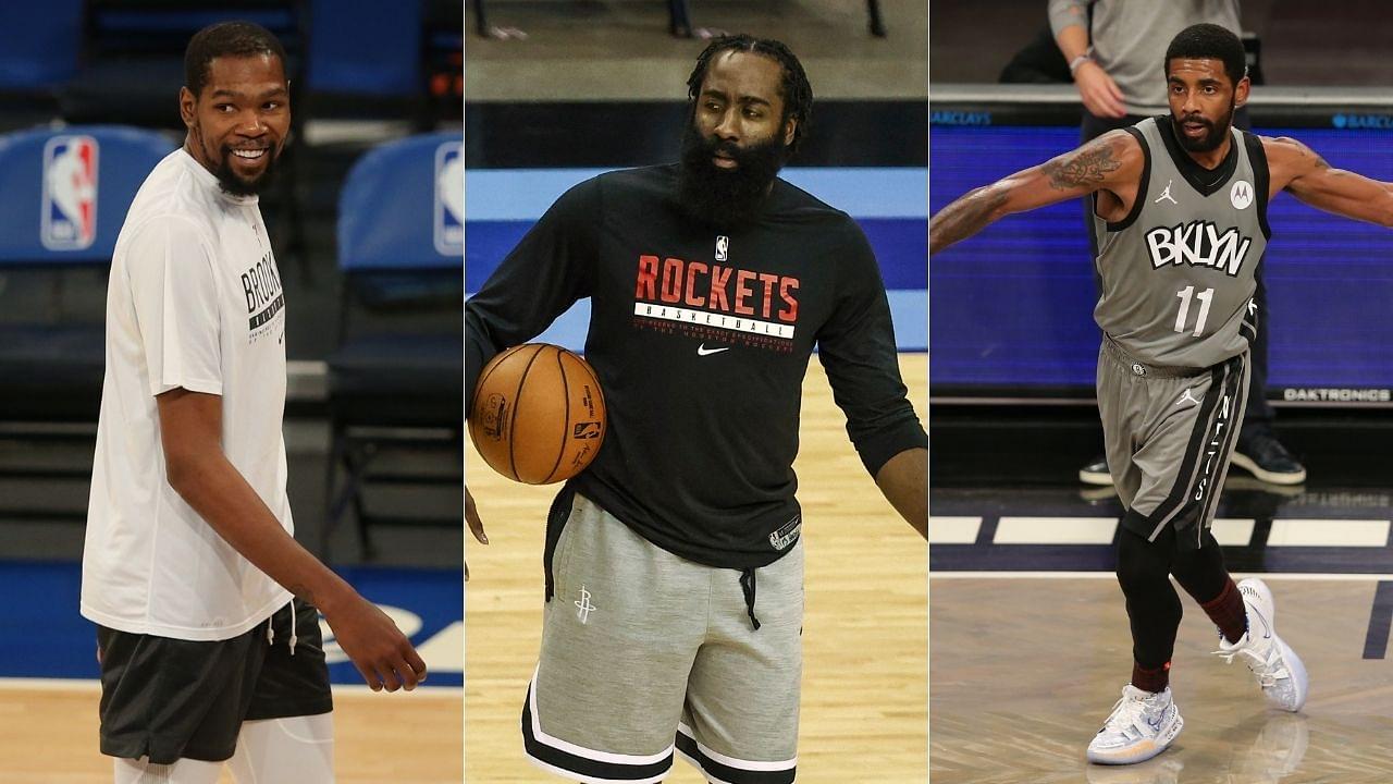 "Kyrie Irving, Kevin Durant and James Harden might be the best trio in NBA history": Jay Williams explains why the Nets are more fancied than LeBron James and Lakers