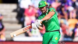 Marcus Stoinis: Stars all-rounder narrowly misses BBL century despite hitting four fours off Scott Boland's last over