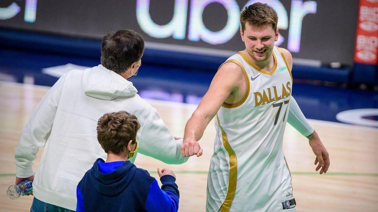 "I'm going to need some of those cards": Mavs' Luka Doncic has a hilarious reaction upon learning that his rookie cards sell for over $50,000