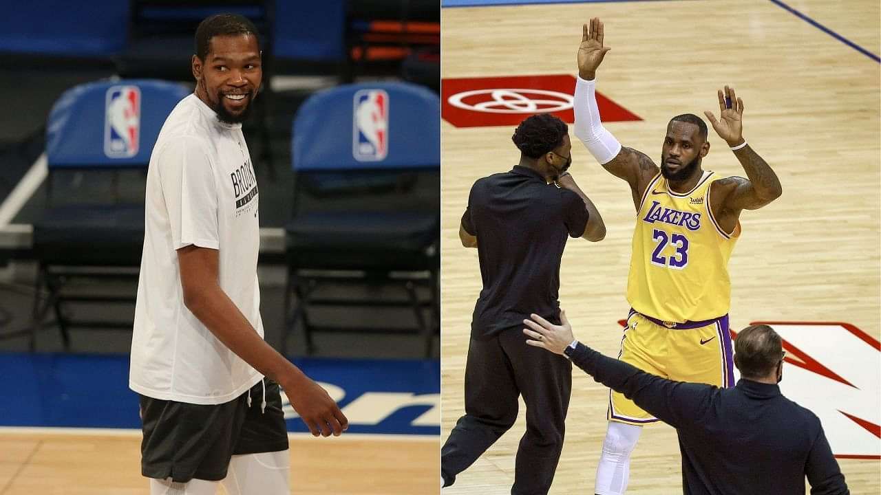 “Like LeBron James, Kyrie Irving and Kevin Durant need a stacked team to win”: Kendrick Perkins defends Lakers star for recruiting superstars