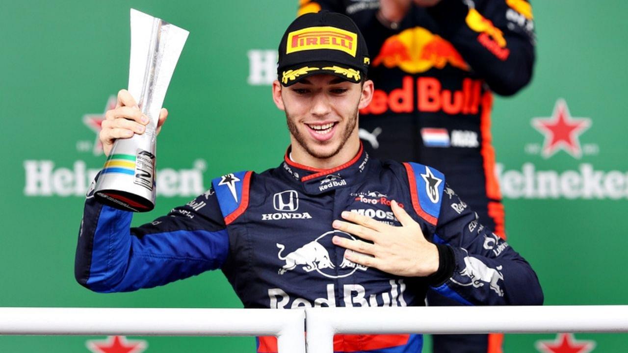 "He was one of the first people I thought of"- Pierre Gasly reveals he remembered his old friend after Brazilian GP podium