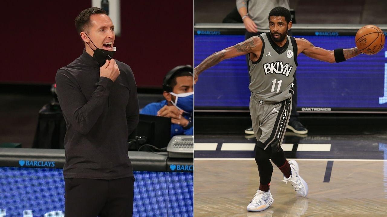 "Kyrie Irving just didn't feel like playing": Nets coach Steve Nash explains why star point guard sat out tonight's game against Sixers for personal reasons