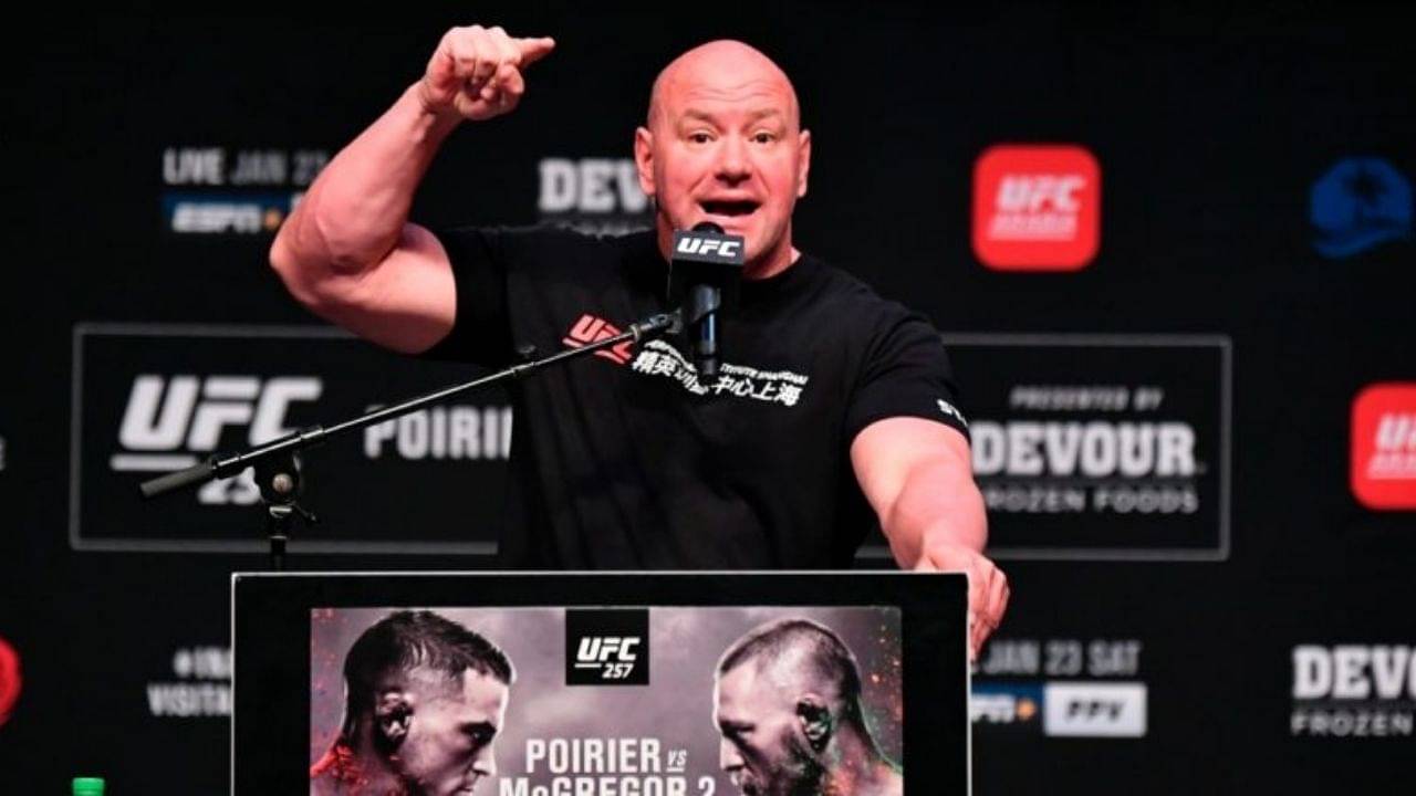 "I will not be nice": UFC president Dana White reveals UFC 257 is the perfect bait to catch illegal streamers