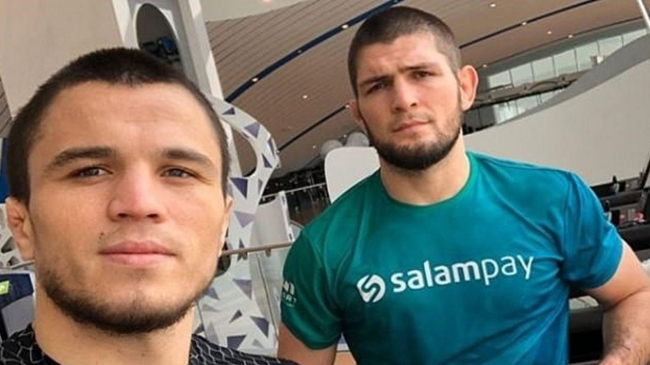 Khabib Nurmagomedov Translates For Cousin Umar Nurmagomedov at UFC Fight Island 8; Reveals The Uncanny Resemblance He and His Brother Shares