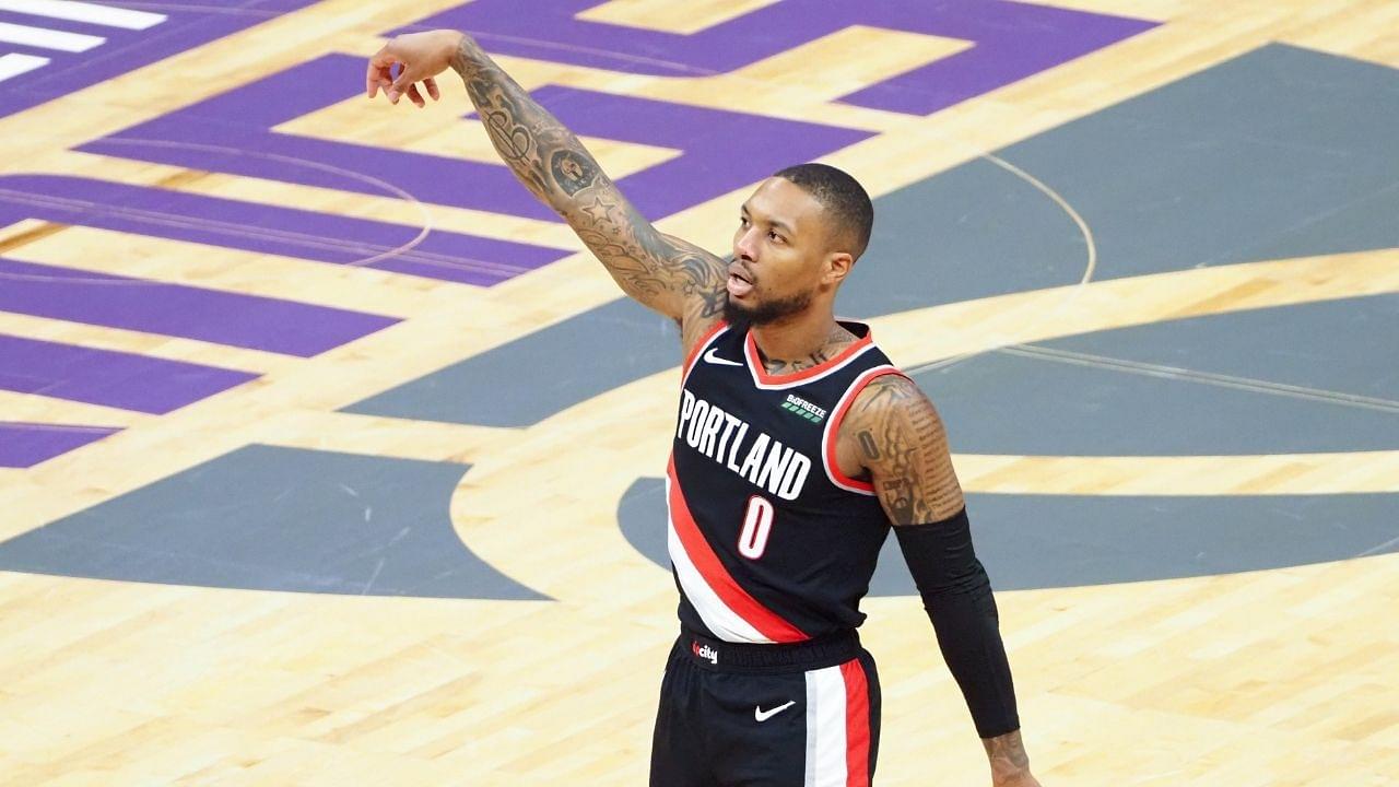"I'm living my life in a box": Blazers star Damian Lillard speaks about how tough it has been to stay in isolation as part of NBA's Covid-19 protocol