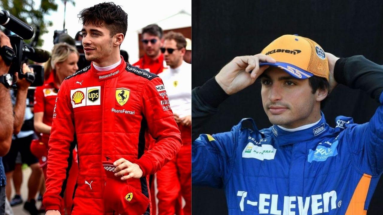 "Charles and I have no problems"- Carlos Sainz assures healthy relationship midst Ferrari duo