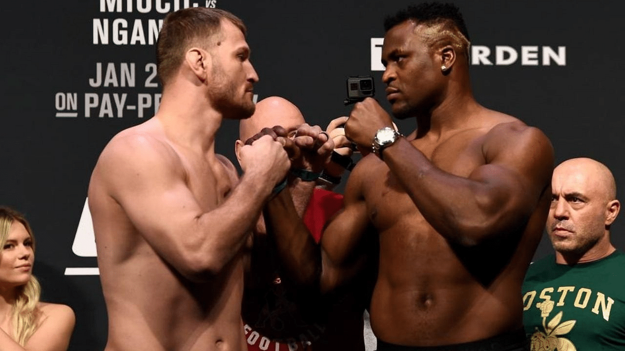 "The Best Heavyweight, the best challenge that i ever had. Very competitive, he's a legit man." - Francis Ngannou hails praise on rival Stipe Miocic