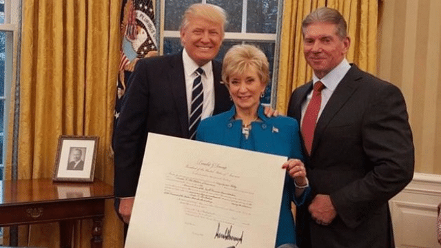 Linda McMahon led PAC donated money to group behind Capitol Building Riots